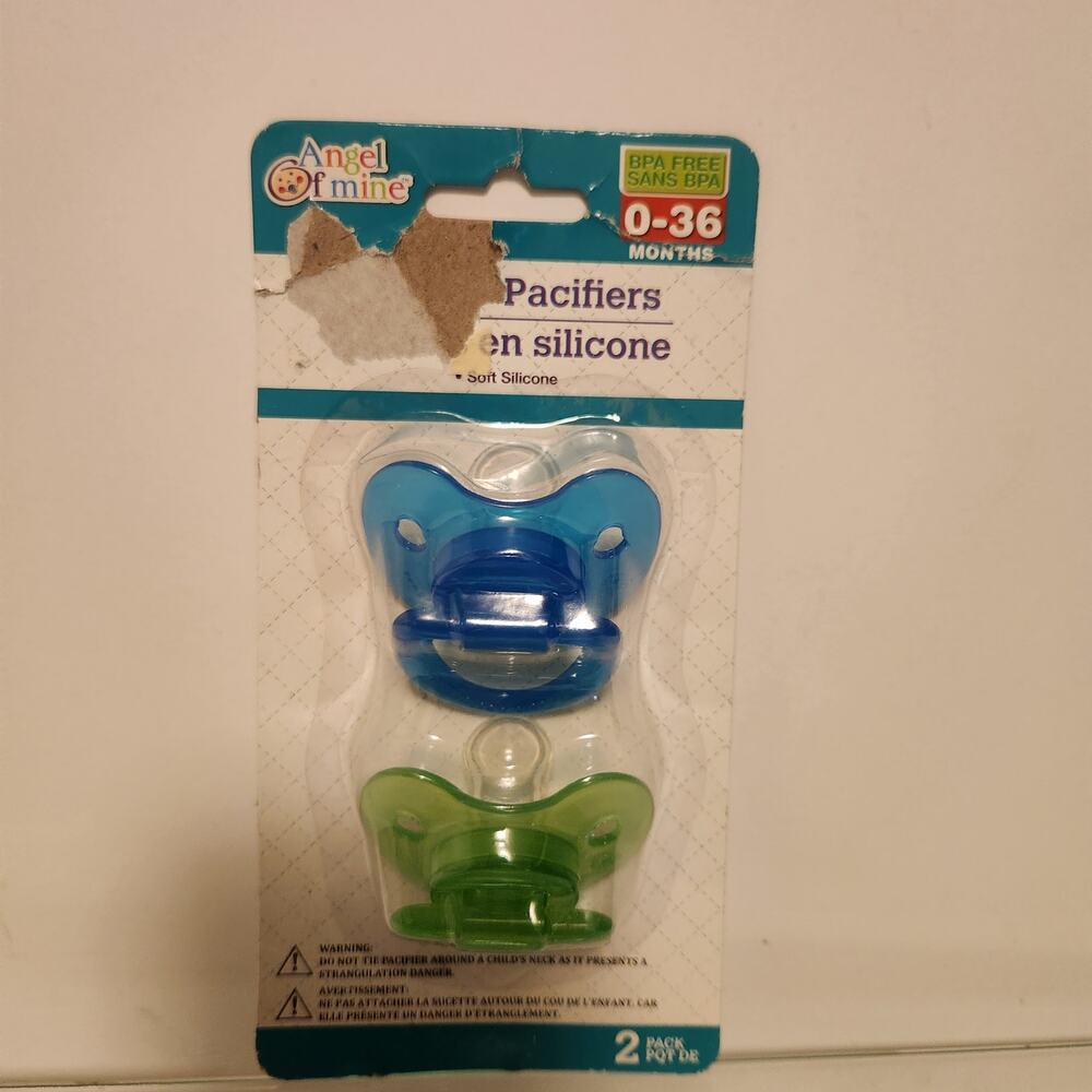 NIP Parent's Choice 2 pack Silicone Pacifiers